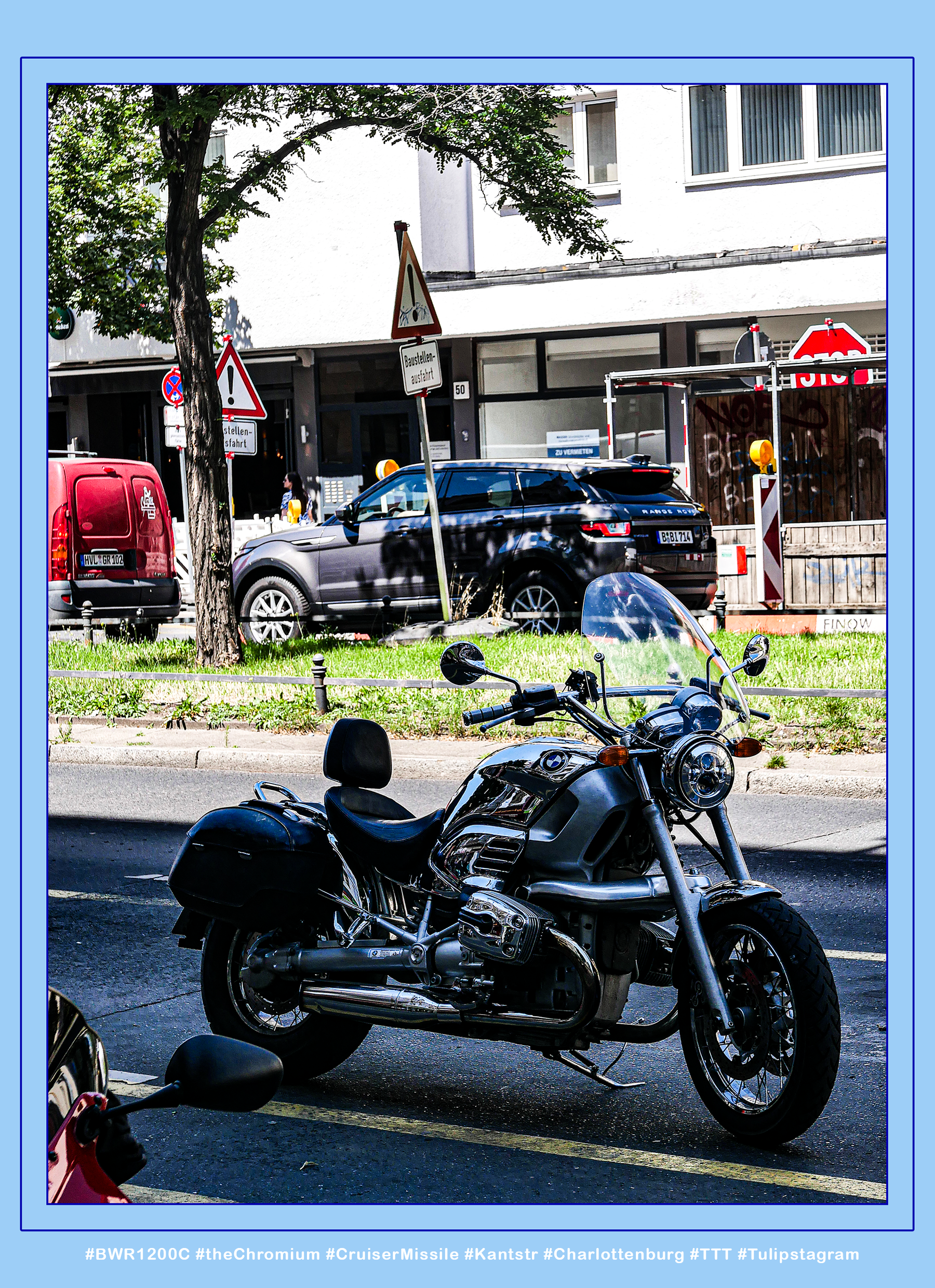 09.07.23 #BMWR1200C #theChromium #CruiserMissile #Kantstr #Charlottenburg #TTT #Tulipstagram
