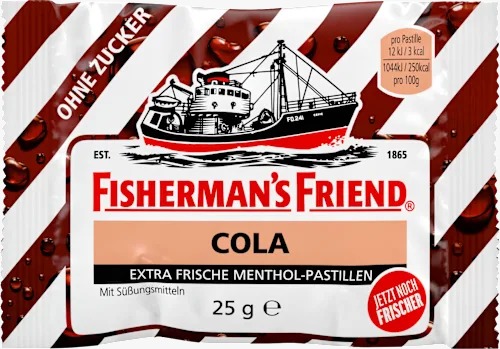 28.09.26 #FishermansFriend #Cola #Menthol #Pastillen